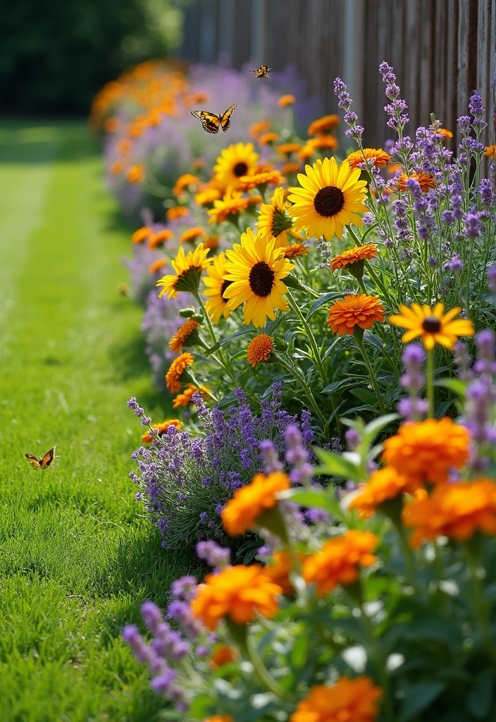 21 Stunning Landscaping Ideas That Will Transform Your Outdoor Space (You Won't Believe #12!) - 5. Colorful Flower Borders