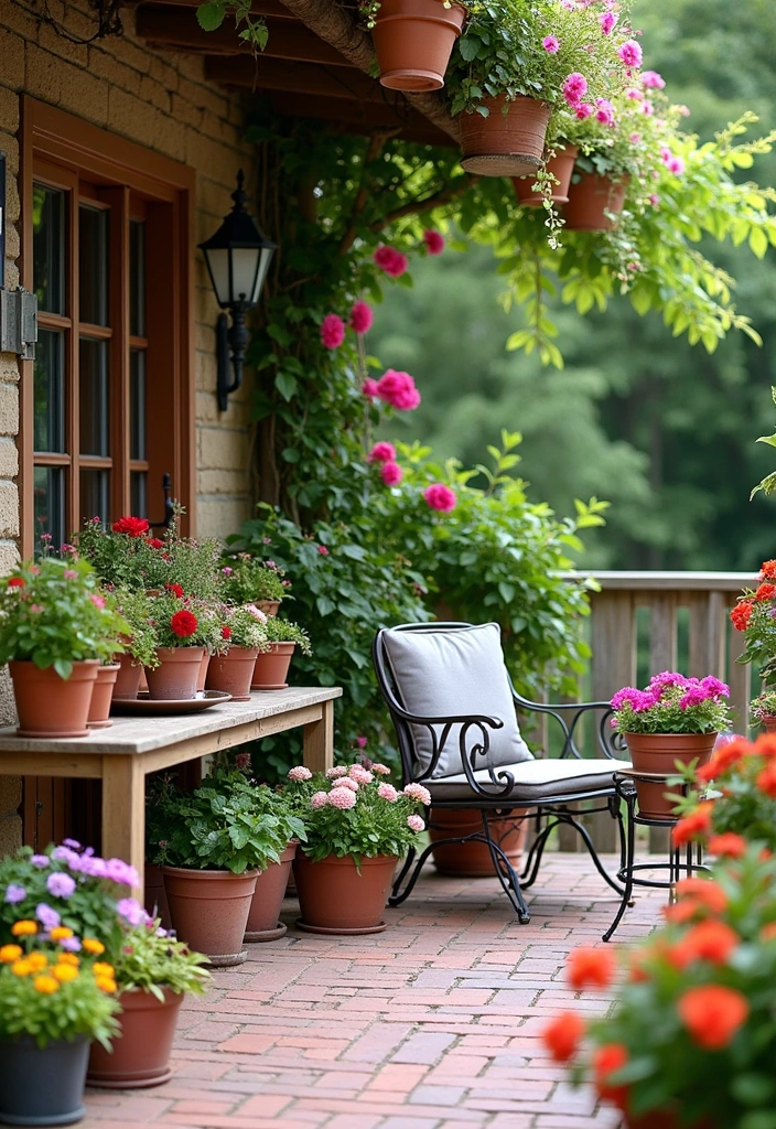 21 Stunning Landscaping Ideas That Will Transform Your Outdoor Space (You Won't Believe #12!) - 9. Potted Plant Displays