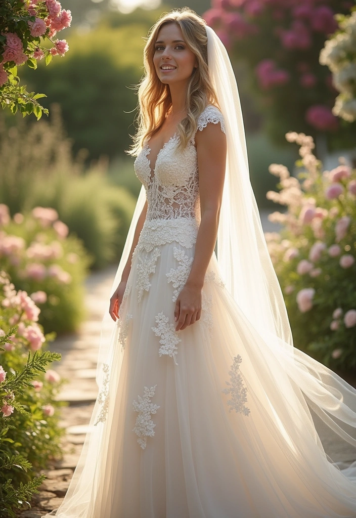 Discover the Ultimate Wedding Outfit Ideas to Make Your Big Day Unforgettable! - 1. Timeless Lace Elegance