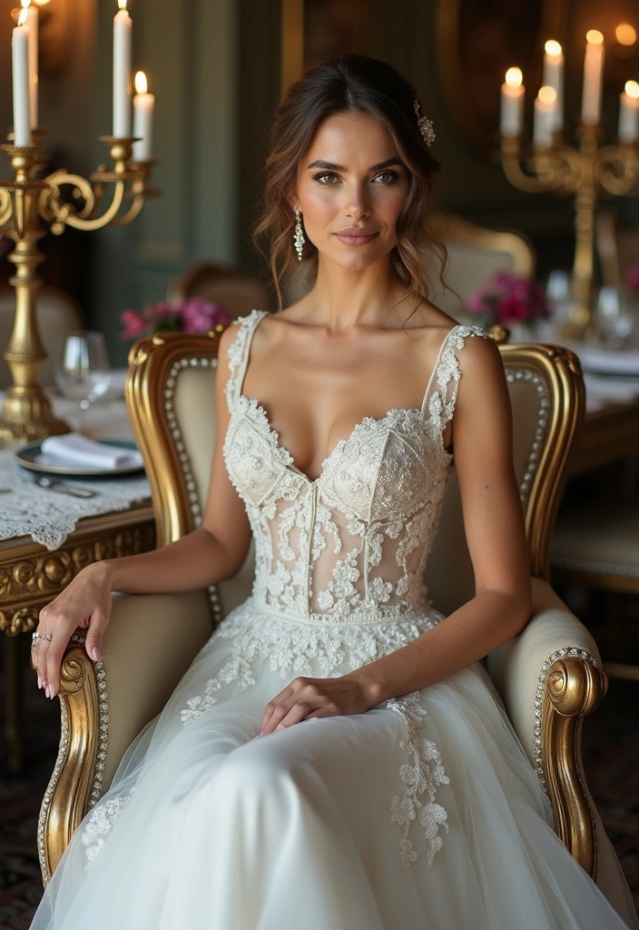 Discover the Ultimate Wedding Outfit Ideas to Make Your Big Day Unforgettable! - 4. Vintage Glamour