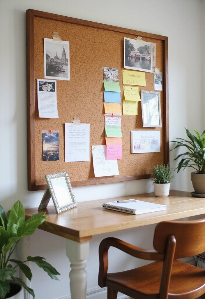 13 Decor Ideas for Your Home Office That Are Stylish and Functional! - 11. Creative Board Solutions