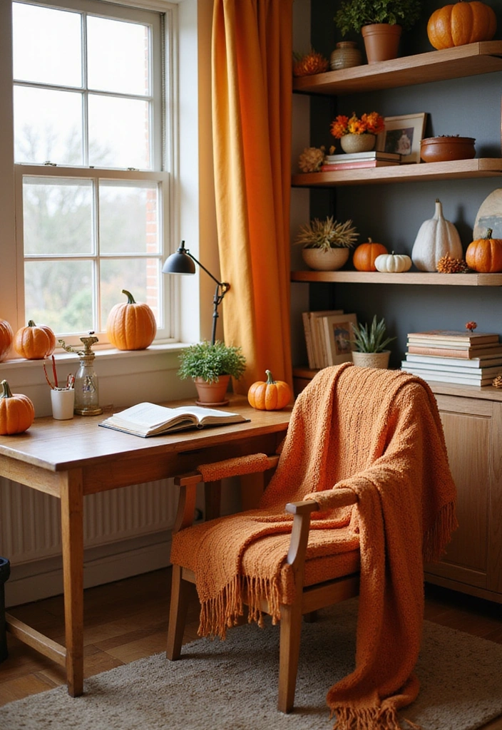 13 Decor Ideas for Your Home Office That Are Stylish and Functional! - 13. Seasonal Decor Changes