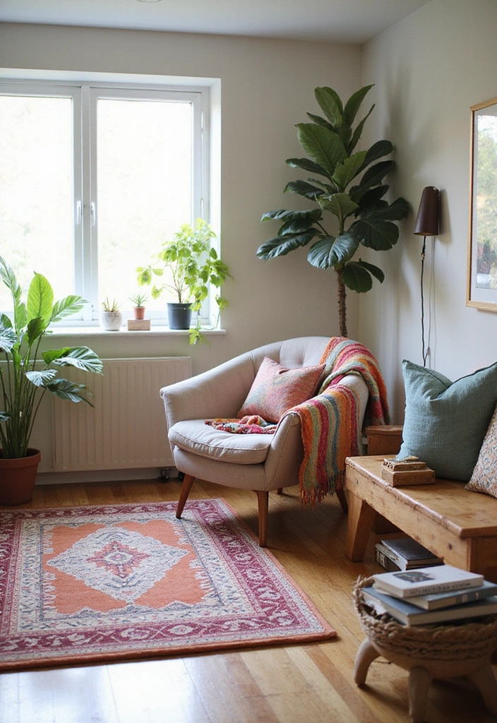13 Decor Ideas for Your Home Office That Are Stylish and Functional! - 4. Cozy Textiles