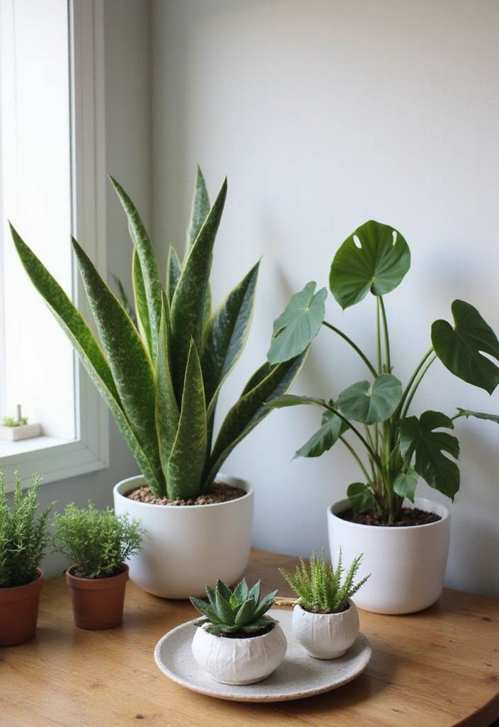 13 Decor Ideas for Your Home Office That Are Stylish and Functional! - 6. Greenery and Plants