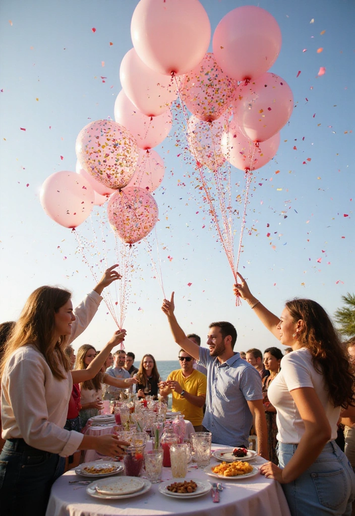15 DIY Party Pieces That Will Impress Your Friends (and Save You Money!) - 10. DIY Confetti Balloons