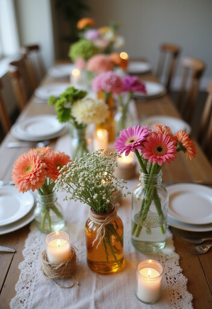 15 DIY Party Pieces That Will Impress Your Friends (and Save You Money!) - 3. DIY Table Centerpieces