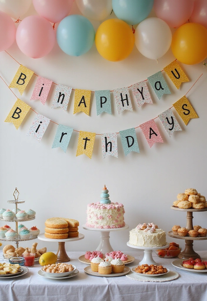 15 DIY Party Pieces That Will Impress Your Friends (and Save You Money!) - 6. Customized Party Banners