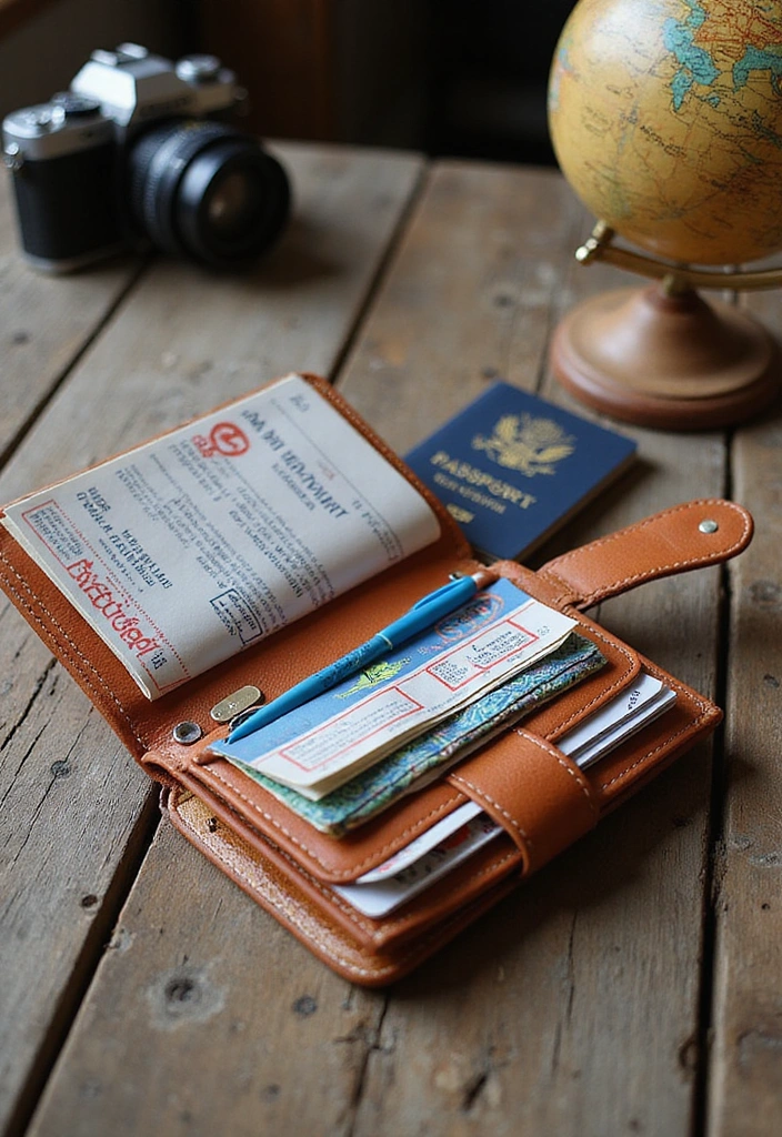 Things to do Before a Flight: Your Ultimate Pre-Flight Guide - 2. Organize Your Travel Documents